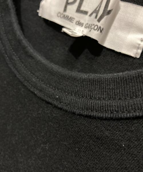 PLAY COMME des GARCONS（プレイコムデギャルソン）PLAY COMME des GARCONS (プレイコムデギャルソン) T-Shirt With Black Emblem ブラック サイズ:XLの古着・服飾アイテム