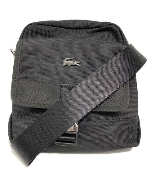 LACOSTE（ラコステ）LACOSTE (ラコステ) ナイロンカメラバッグ ブラックの古着・服飾アイテム