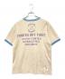 TOYS McCOY (トイズマッコイ) マリリンモンローリンガーTシャツ スカイブルー×ベージュ サイズ:M：5000円