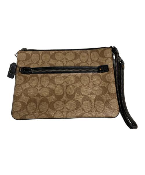 COACH（コーチ）COACH (コーチ) STAR WARS (スターウォーズ) クラッチバッグ/STAR WARS コラボバッグ ブラウンの古着・服飾アイテム