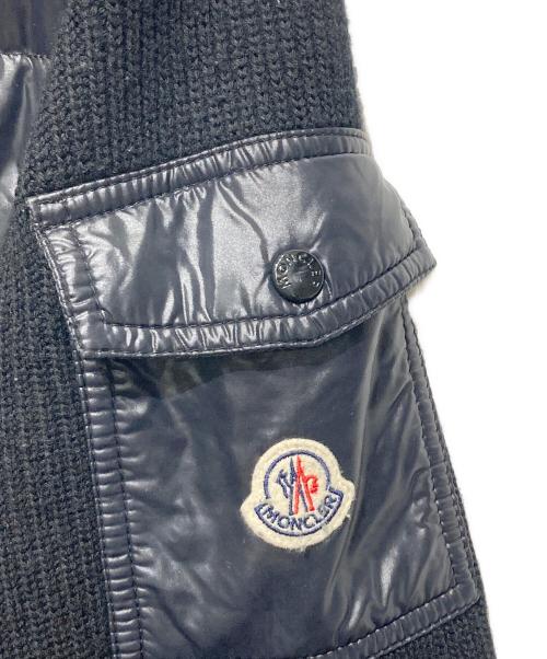 MONCLER（モンクレール）MONCLER (モンクレール) CARDIGAN TRICOT カーディガン トリコ ブラック サイズ:Sの古着・服飾アイテム
