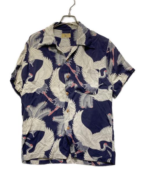 Sun Surf（サンサーフ）Sun Surf (サンサーフ) アロハシャツ ネイビー サイズ:Sの古着・服飾アイテム
