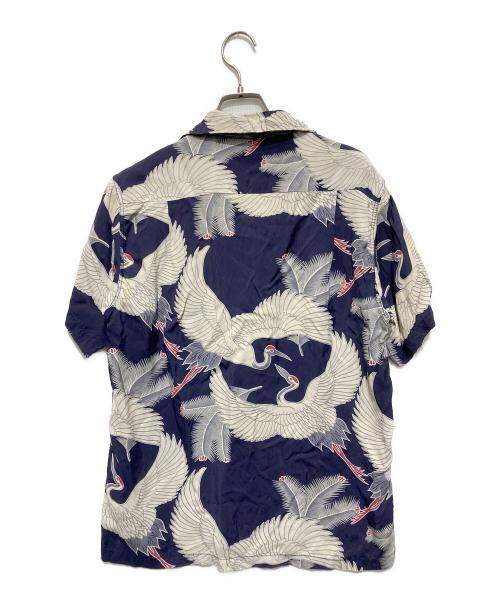 Sun Surf（サンサーフ）Sun Surf (サンサーフ) アロハシャツ ネイビー サイズ:Sの古着・服飾アイテム
