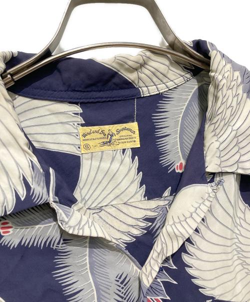 Sun Surf（サンサーフ）Sun Surf (サンサーフ) アロハシャツ ネイビー サイズ:Sの古着・服飾アイテム