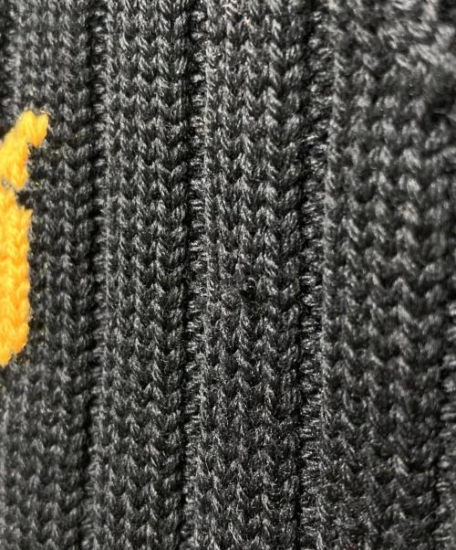 FENDI（フェンディ）FENDI (フェンディ) ロゴ ニットセーター ブラック サイズ:サイズ50の古着・服飾アイテム