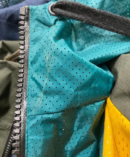 NIKE（ナイキ）NIKE (ナイキ) sacai (サカイ) 19SS Hooded Anorak ブラック×グリーン サイズ:Mの古着・服飾アイテム