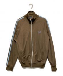 FRED PERRY（フレッドペリー）の古着「TWIN TAPE TRACK JACKET」｜ブラウン