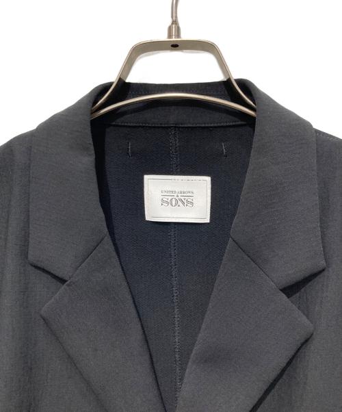 UNITED ARROWS & SONS（ユナイテッドアローズ＆サンズ）UNITED ARROWS & SONS (ユナイテッドアローズ＆サンズ) Ⅰ D/SL JACKET/テーラードジャケット ブラック サイズ:Ｓの古着・服飾アイテム