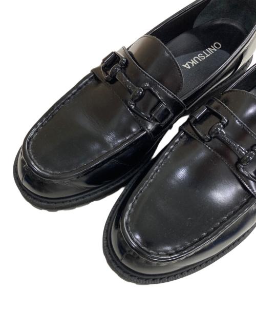 THE ONITSUKA（ジ オニツカ）THE ONITSUKA (ジ オニツカ) BIT LOAFER / ビット ローファー ブラック サイズ:25.5cmの古着・服飾アイテム