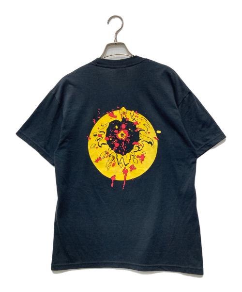 Hanes（ヘインズ）Hanes (ヘインズ) ブチ抜き スマイルTシャツ ブラック サイズ:Mの古着・服飾アイテム