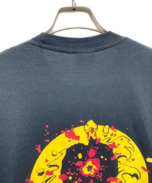 Hanes（ヘインズ）Hanes (ヘインズ) ブチ抜き スマイルTシャツ ブラック サイズ:Mの古着・服飾アイテム