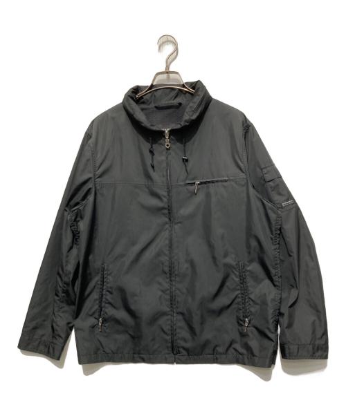 BURBERRY BLACK LABEL（バーバリーブラックレーベル）BURBERRY BLACK LABEL (バーバリーブラックレーベル) ジップブルゾン ブラック サイズ:Lの古着・服飾アイテム