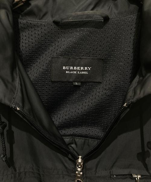 BURBERRY BLACK LABEL（バーバリーブラックレーベル）BURBERRY BLACK LABEL (バーバリーブラックレーベル) ジップブルゾン ブラック サイズ:Lの古着・服飾アイテム