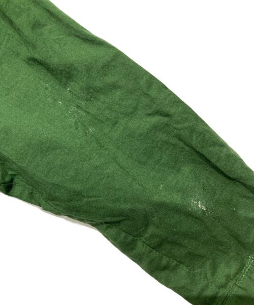 mizuiro-ind（ミズイロインド）mizuiro-ind (ミズイロインド) スタンドカラーワイドシャツ グリーン サイズ:Freeの古着・服飾アイテム