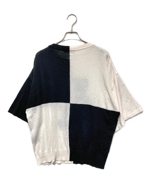 Hysteric Glamour（ヒステリックグラマー）Hysteric Glamour (ヒステリックグラマー) HYSTERIC BEAR SQUARE ジャカード プルオーバー: ベージュ×ブラック サイズ:FREEの古着・服飾アイテム