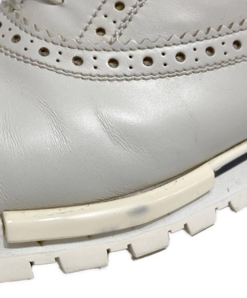 Berluti（ベルルッティ）Berluti (ベルルッティ) ファストトラックホワイトレザースニーカー ホワイト サイズ:サイズ6の古着・服飾アイテム