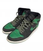 NIKEナイキ）の古着「Air Jordan 1 High OG Pine Green」｜ブラック×グリーン