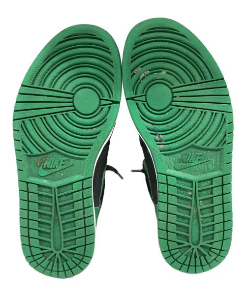 NIKE（ナイキ）NIKE (ナイキ) Air Jordan 1 High OG Pine Green ブラック×グリーン サイズ:27.5cmの古着・服飾アイテム