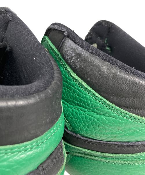 NIKE（ナイキ）NIKE (ナイキ) Air Jordan 1 High OG Pine Green ブラック×グリーン サイズ:27.5cmの古着・服飾アイテム