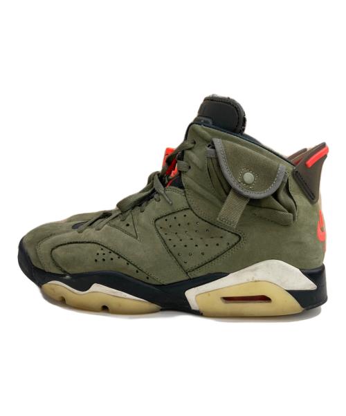NIKE（ナイキ）NIKE (ナイキ) TRAVIS SCOTT (トラヴィススコット) スニーカー カーキ サイズ:28cmの古着・服飾アイテム