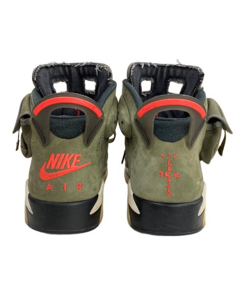 NIKE（ナイキ）NIKE (ナイキ) TRAVIS SCOTT (トラヴィススコット) スニーカー カーキ サイズ:28cmの古着・服飾アイテム