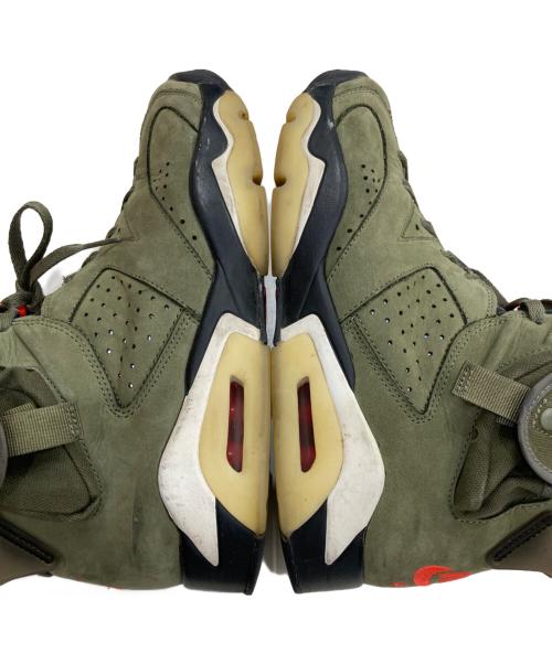 NIKE（ナイキ）NIKE (ナイキ) TRAVIS SCOTT (トラヴィススコット) スニーカー カーキ サイズ:28cmの古着・服飾アイテム