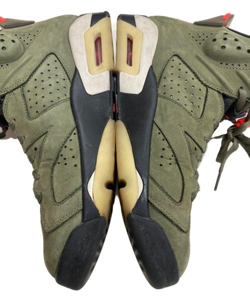 NIKE（ナイキ）NIKE (ナイキ) TRAVIS SCOTT (トラヴィススコット) スニーカー カーキ サイズ:28cmの古着・服飾アイテム