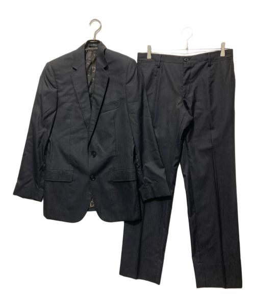 DOLCE & GABBANA（ドルチェ＆ガッバーナ）DOLCE & GABBANA (ドルチェ＆ガッバーナ) セットアップ ブラック サイズ:46の古着・服飾アイテム