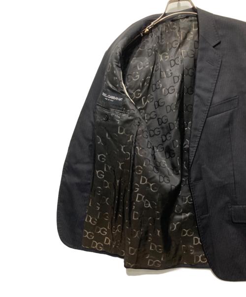 DOLCE & GABBANA（ドルチェ＆ガッバーナ）DOLCE & GABBANA (ドルチェ＆ガッバーナ) セットアップ ブラック サイズ:46の古着・服飾アイテム