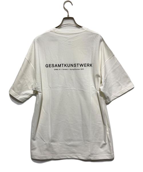 OAMC（オーエーエムシー）OAMC (オーエーエムシー) GOLDWIN (ゴールドウイン) 25SS プリントTシャツ ホワイト サイズ:3 未使用品の古着・服飾アイテム