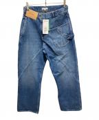 J.W.ANDERSONジェイダブリューアンダーソン）の古着「Twisted Workwear' jeans」｜インディゴ