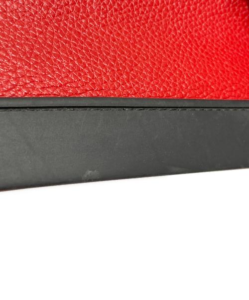 Christian Louboutin（クリスチャン・ルブタン）Christian Louboutin (クリスチャン・ルブタン) スパイク スタッズ エクスプローラーファンク バックパック リュック ブラック×レッドの古着・服飾アイテム