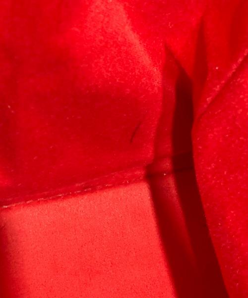 Christian Louboutin（クリスチャン・ルブタン）Christian Louboutin (クリスチャン・ルブタン) スパイク スタッズ エクスプローラーファンク バックパック リュック ブラック×レッドの古着・服飾アイテム