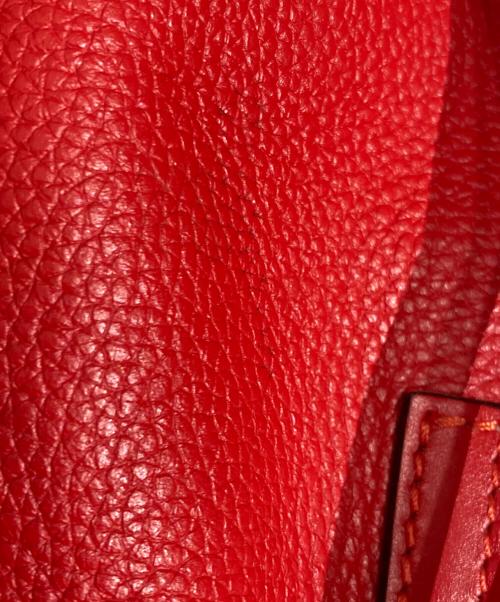 Christian Louboutin（クリスチャン・ルブタン）Christian Louboutin (クリスチャン・ルブタン) スパイク スタッズ エクスプローラーファンク バックパック リュック ブラック×レッドの古着・服飾アイテム