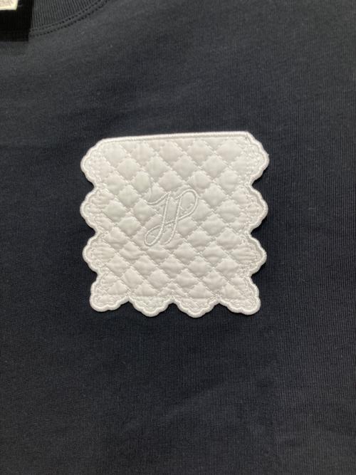patou（パトゥ）Patou (パトゥ) オーガニックコットン キルティングポケット Tシャツ ブラック サイズ:Sの古着・服飾アイテム