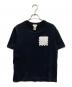 Patou（パトゥ）の古着「オーガニックコットン キルティングポケット Tシャツ」｜ブラック