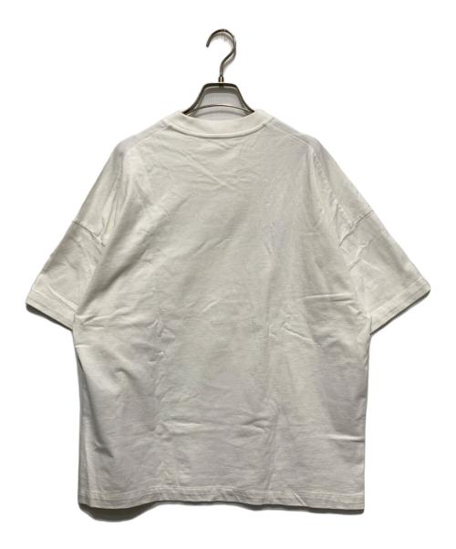 JIL SANDER（ジルサンダー）JIL SANDER (ジルサンダー) オーバーサイズロゴプリントT ホワイト サイズ:Sの古着・服飾アイテム
