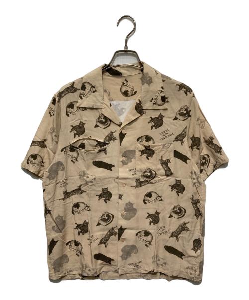 MMTS（マミタス）mmts (マミタス) よん & むー シャツ ベージュ サイズ:Mの古着・服飾アイテム