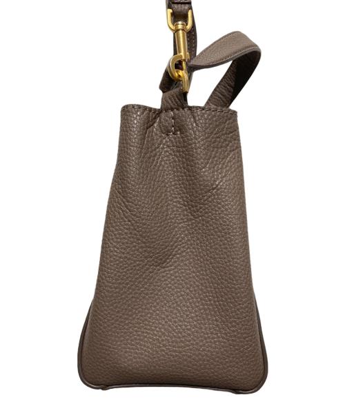 TORY BURCH（トリーバーチ）TORY BURCH (トリーバーチ) マックグロー スモールバケットバッグ ブラウンの古着・服飾アイテム