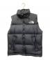 THE NORTH FACE（ザ ノース フェイス）の古着「ダウンベスト/NUPTSE VEST/ヌプシ ベスト」｜ブラック