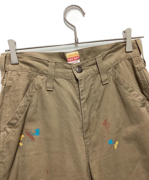 PAY DAY（ペイデイ）PAY DAY (ペイデイ) ペインターパンツ ブラウン サイズ:36の古着・服飾アイテム