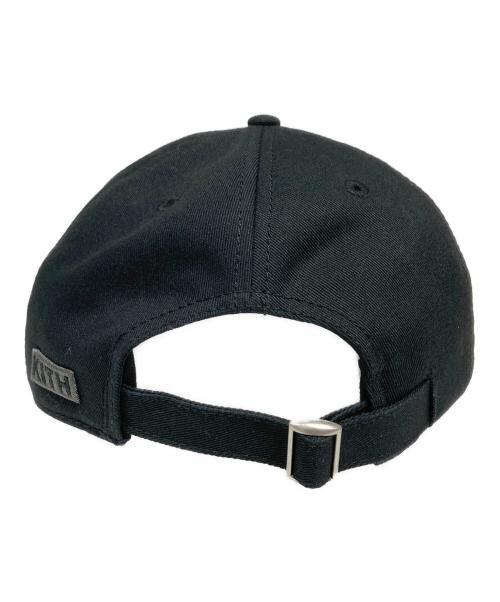 KITH（キス）KITH (キス) Scarface (スカーフェイス) 25ss Twill Tonal Aaron Cap ブラックの古着・服飾アイテム