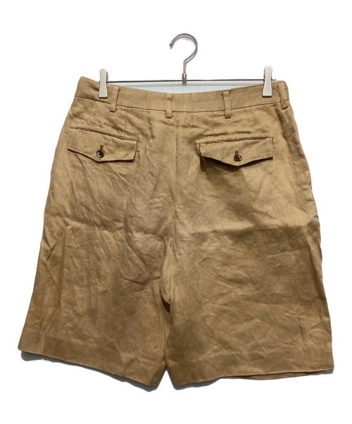 COMME des GARCONS HOMME（コムデギャルソン オム）COMME des GARCONS HOMME (コムデギャルソン オム) リネンハーフパンツ ベージュ サイズ:Mの古着・服飾アイテム