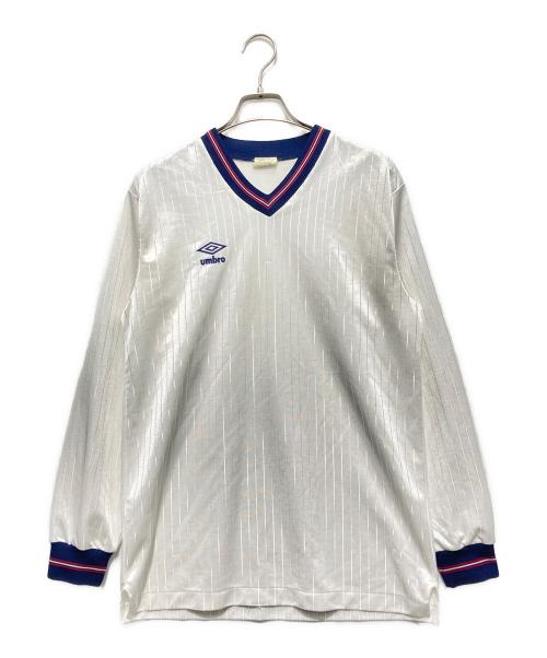 UMBRO（アンブロ）UMBRO (アンブロ) ゲームシャツ ホワイト サイズ:LLの古着・服飾アイテム