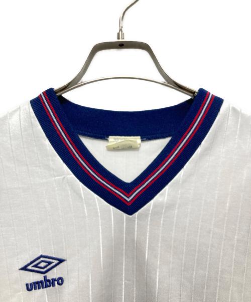 UMBRO（アンブロ）UMBRO (アンブロ) ゲームシャツ ホワイト サイズ:LLの古着・服飾アイテム