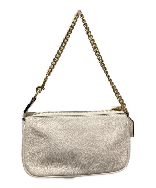 COACH（コーチ）COACH (コーチ) ハンドバッグ ホワイトの古着・服飾アイテム