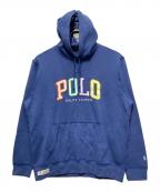 POLO RALPH LAURENポロ・ラルフローレン）の古着「ロゴ刺繍パーカー」｜ネイビー