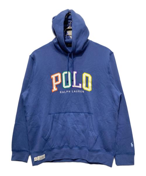 POLO RALPH LAUREN（ポロ・ラルフローレン）POLO RALPH LAUREN (ポロ・ラルフローレン) ロゴ刺繍パーカー ネイビー サイズ:XL 未使用品の古着・服飾アイテム