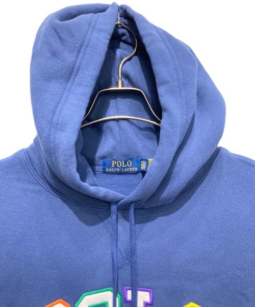 POLO RALPH LAUREN（ポロ・ラルフローレン）POLO RALPH LAUREN (ポロ・ラルフローレン) ロゴ刺繍パーカー ネイビー サイズ:XL 未使用品の古着・服飾アイテム