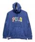 POLO RALPH LAUREN（ポロ・ラルフローレン）の古着「ロゴ刺繍パーカー」｜ネイビー